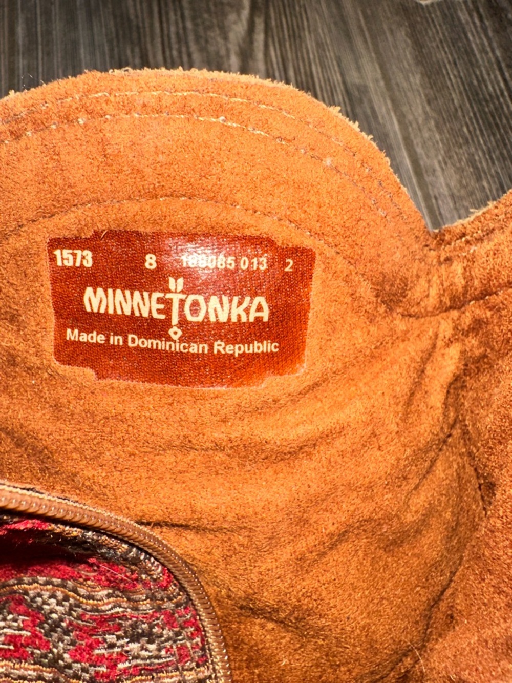 Minnetonka Baja Tapestry Boots Boho Western Line Dancing Festival Fairy Size 8 - Picture 5 of 7